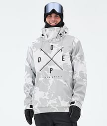 Dope Yeti Snowboardjakke Herre 2X-Up Grey Camo
