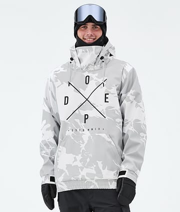 Dope Yeti Snowboardjakke 2X-Up Grey Camo