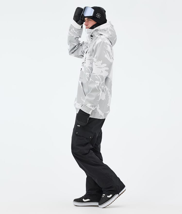 Dope Yeti Snowboardjakke Herre 2X-Up Grey Camo, Bilde 3 av 7