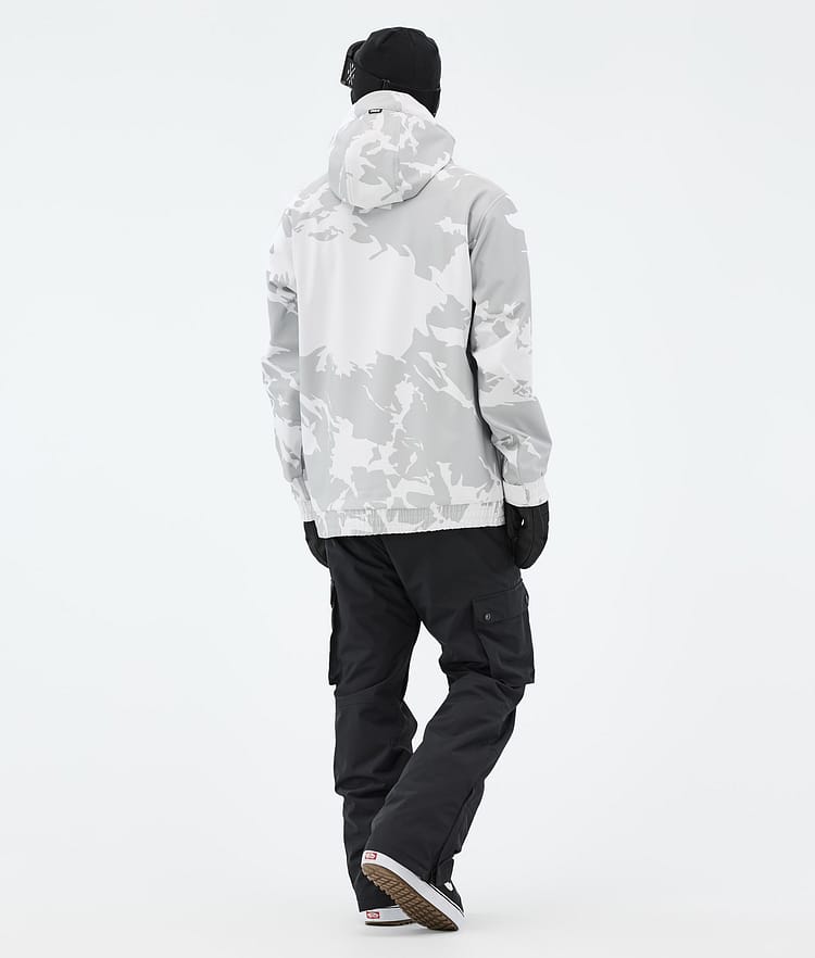 Dope Yeti Snowboardjakke Herre 2X-Up Grey Camo, Bilde 4 av 7