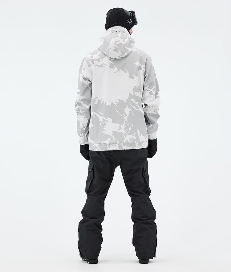 Dope Yeti Skijakke Herre 2X-Up Grey Camo, Bilde 4 av 7