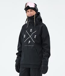 Dope Yeti W Snowboardjakke Dame 2X-Up Black