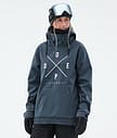 Dope Yeti W Skijakke Dame 2X-Up Metal Blue
