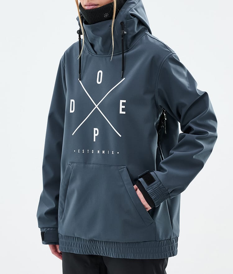 Dope Yeti W Skijakke Dame 2X-Up Metal Blue, Bilde 7 av 7