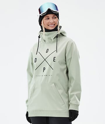 Dope Yeti W Snowboardjakke 2X-Up Soft Green