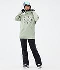 Dope Yeti W Snowboardjakke Dame 2X-Up Soft Green