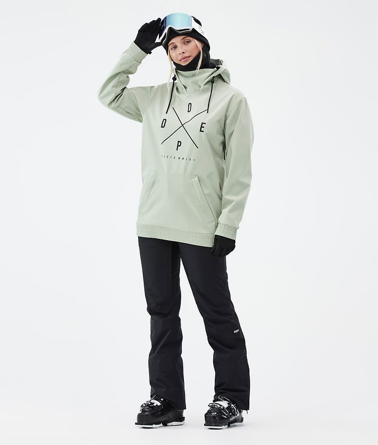 Dope Yeti W Skijakke Dame 2X-Up Soft Green, Bilde 2 av 7
