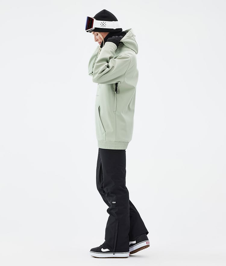 Dope Yeti W Snowboardjakke Dame 2X-Up Soft Green Renewed, Bilde 3 av 7
