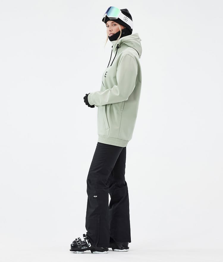 Dope Yeti W Skijakke Dame 2X-Up Soft Green, Bilde 3 av 7