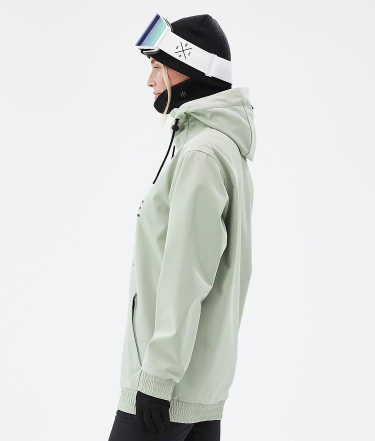 Dope Yeti W Snowboardjakke Dame 2X-Up Soft Green Renewed, Bilde 5 av 7