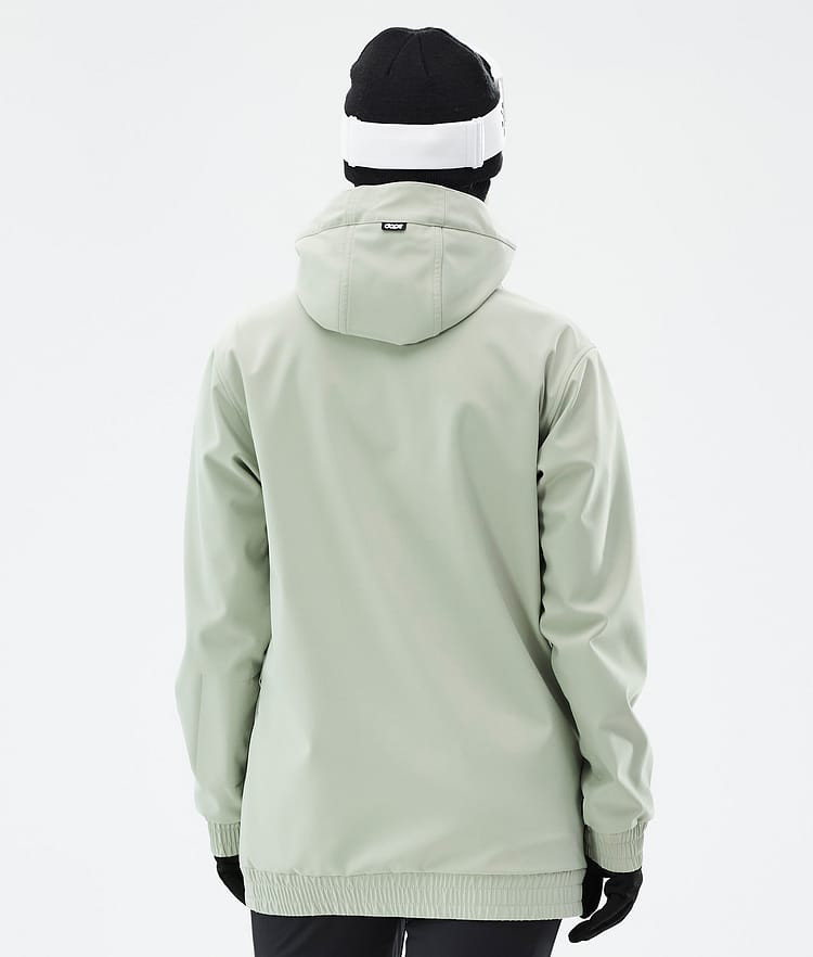 Dope Yeti W Snowboardjakke Dame 2X-Up Soft Green Renewed, Bilde 6 av 7