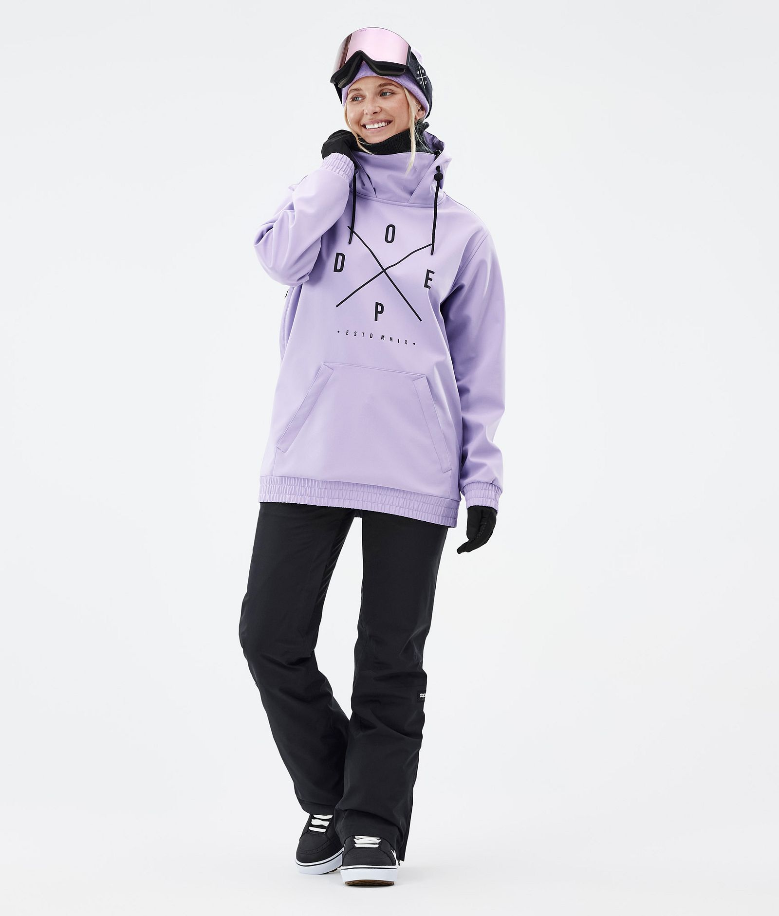 Dope Yeti W Snowboardjakke Dame 2X-Up Faded Violet Renewed