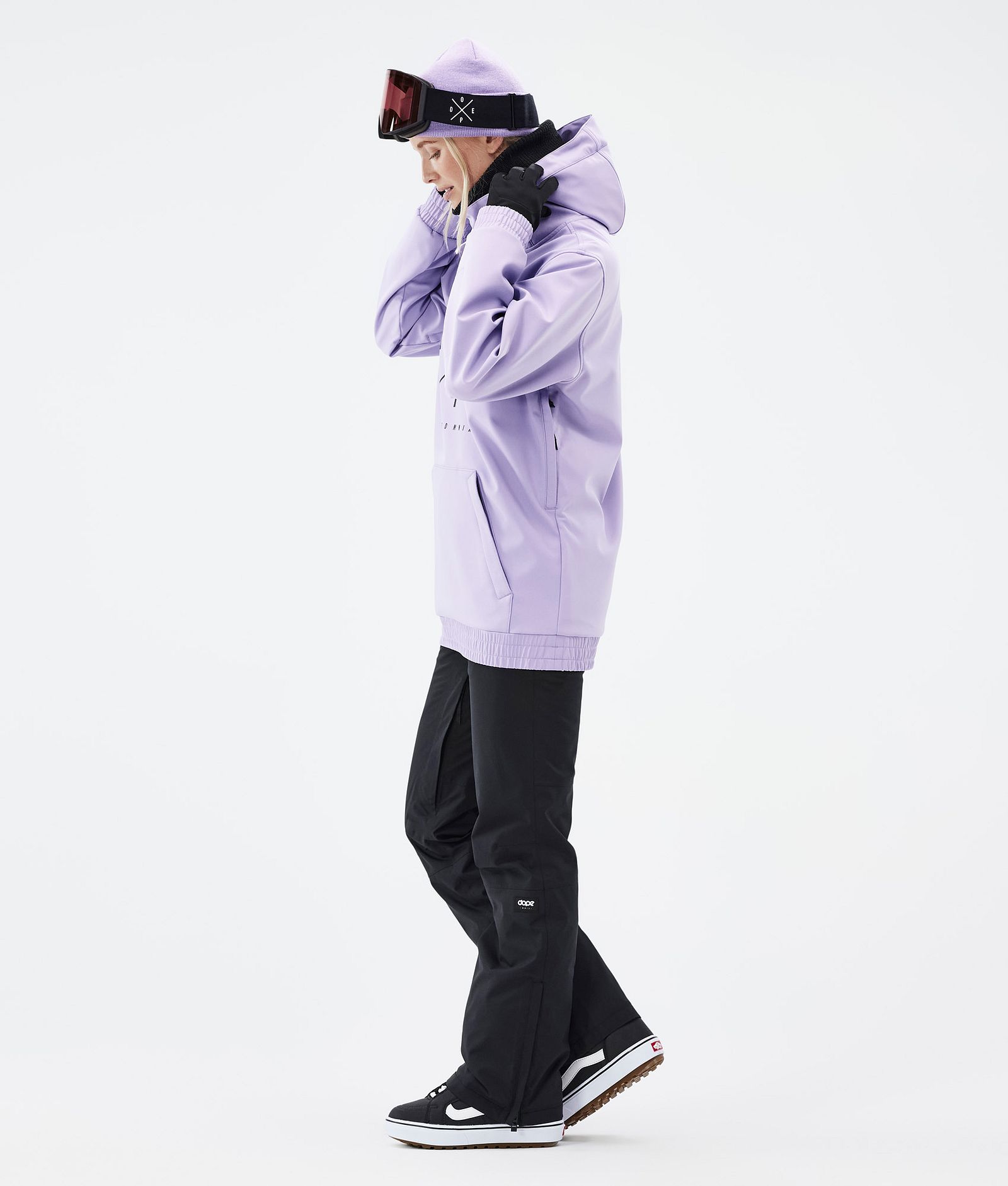 Dope Yeti W Snowboardjakke Dame 2X-Up Faded Violet Renewed