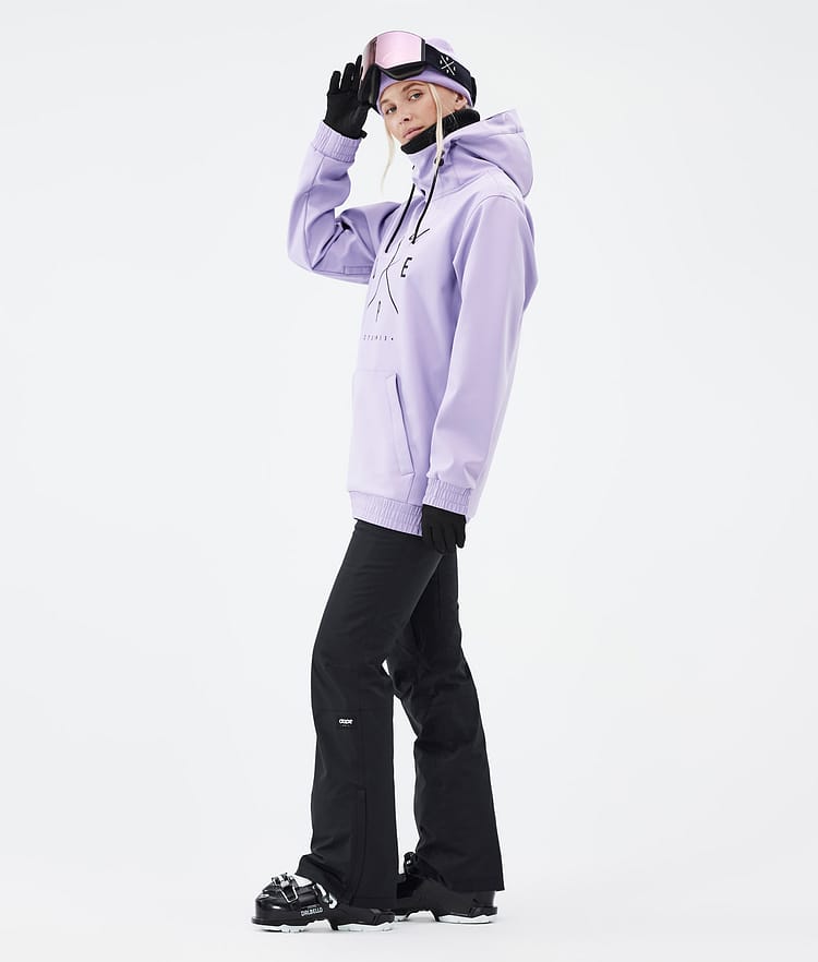 Dope Yeti W 23 Skijakke Dame 2X-Up Faded Violet, Bilde 3 av 7