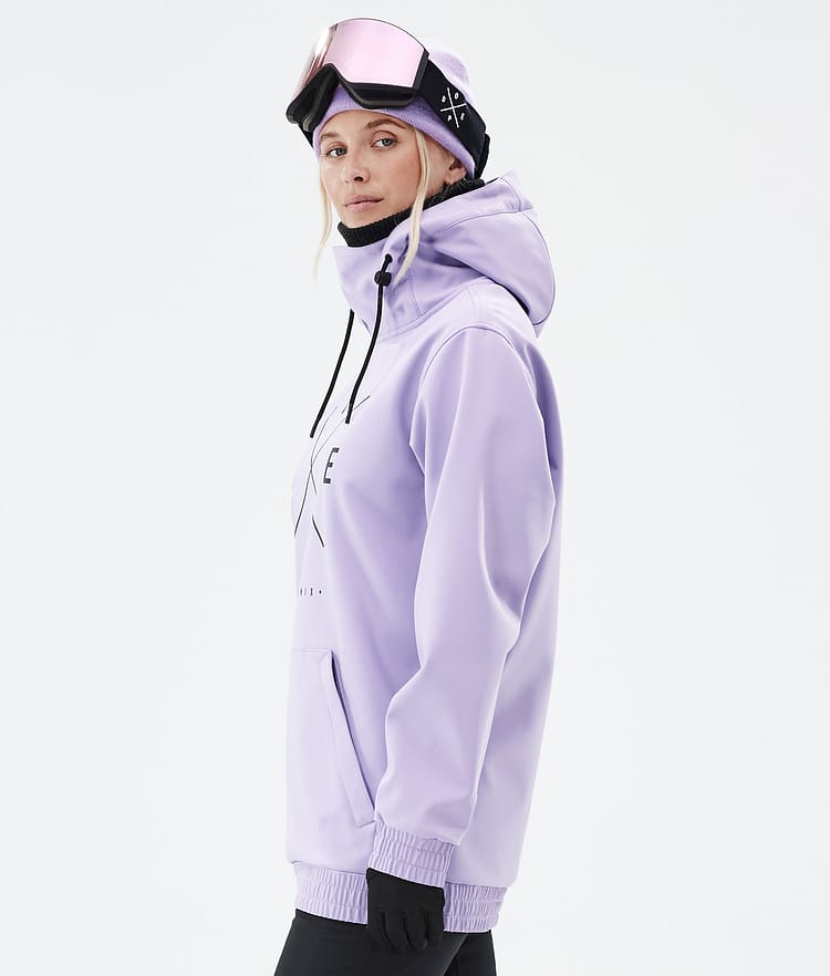 Dope Yeti W Snowboardjakke Dame 2X-Up Faded Violet