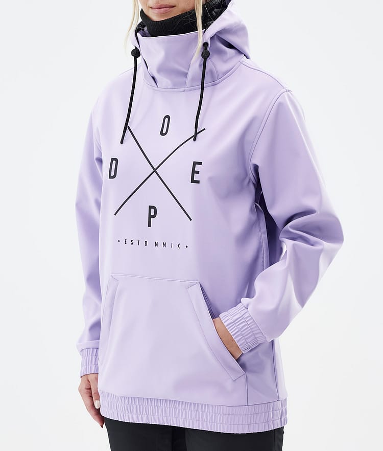Dope Yeti W 23 Snowboardjakke Dame 2X-Up Faded Violet Renewed, Bilde 7 av 7