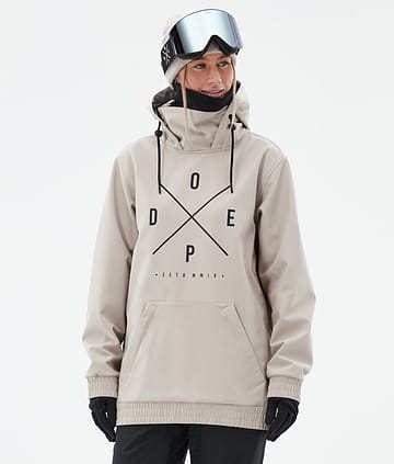 Dope Yeti W Snowboardjakke 2X-Up Sand