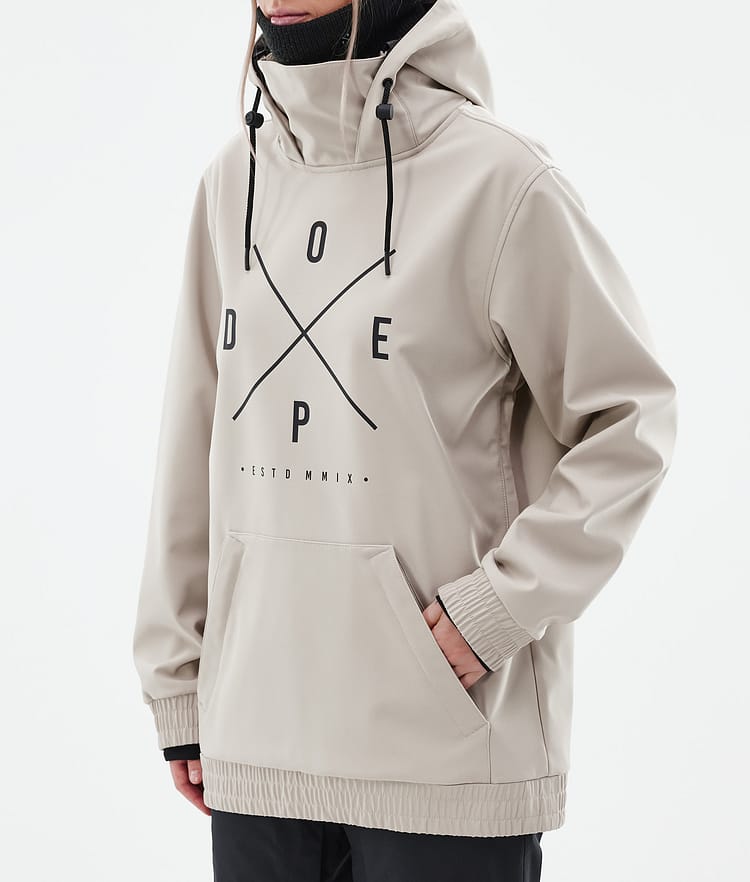 Dope Yeti W Snowboardjakke Dame 2X-Up Sand Renewed, Bilde 6 av 8
