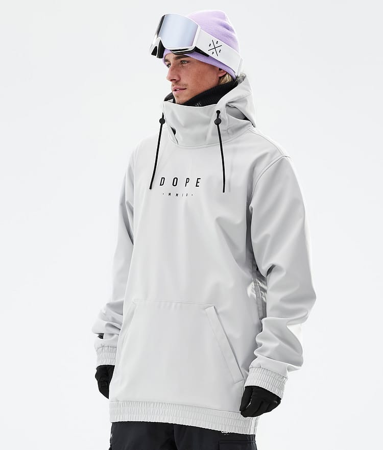 Dope Yeti 2022 Snowboardjakke Herre Peak Light Grey, Bilde 2 av 8