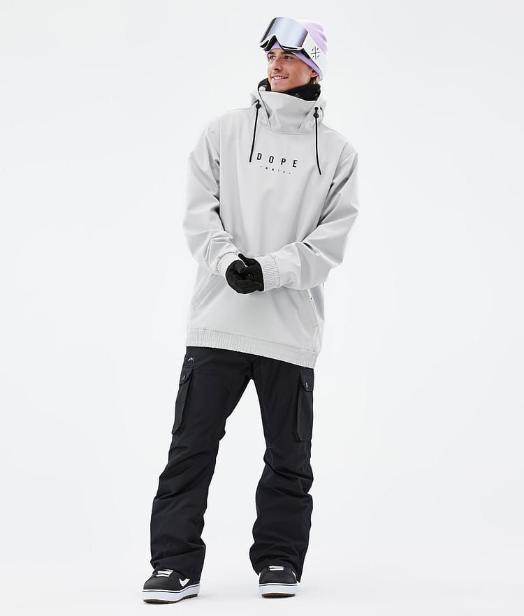 Dope Yeti 2022 Snowboardjakke Herre Peak Light Grey, Bilde 6 av 8