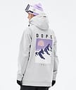 Dope Yeti W 2022 Snowboardjakke Dame Peak Light Grey