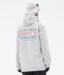 Dope Yeti W 22 Snowboardjakke Dame Range Light Grey