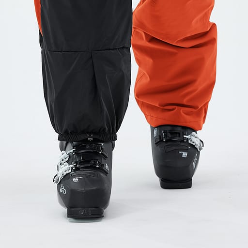 Elastiske snøgamasjer.