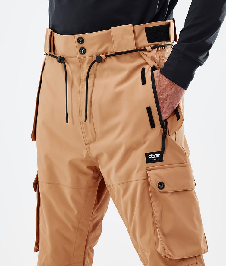 Dope Iconic Skibukse Herre Khaki Yellow, Bilde 4 av 6