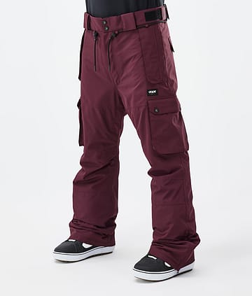 Dope Iconic Snowboardbukse Herre Don Burgundy Renewed