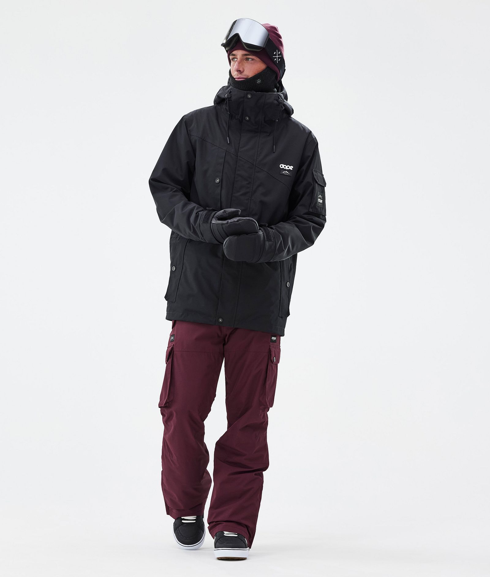 Dope Iconic Snowboardbukse Herre Don Burgundy, Bilde 2 av 7