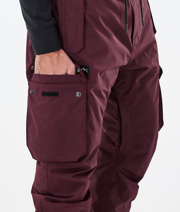 Dope Iconic Snowboardbukse Herre Don Burgundy, Bilde 6 av 7