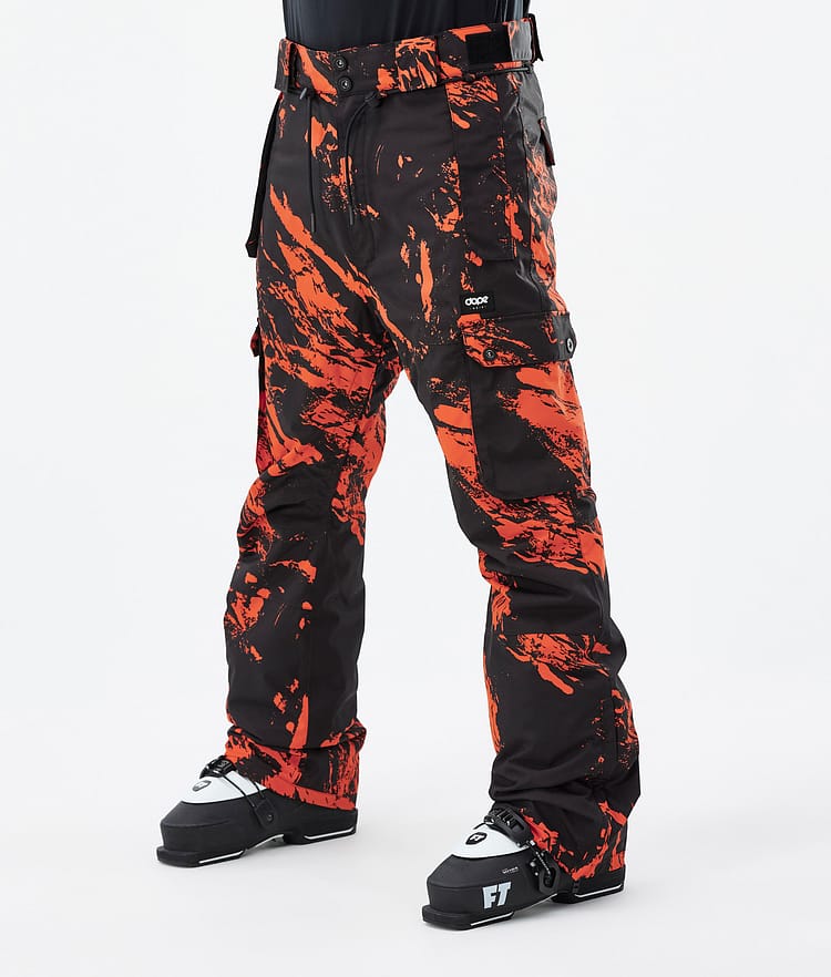 Dope Iconic Skibukse Herre Paint Orange, Bilde 1 av 6