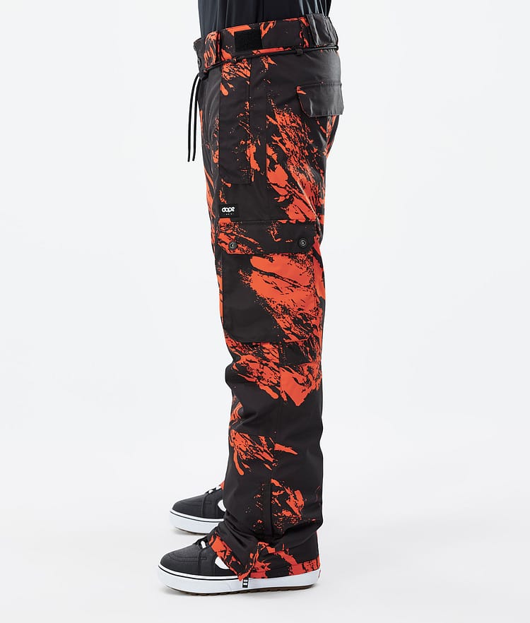 Dope Iconic Snowboardbukse Herre Paint Orange, Bilde 2 av 6