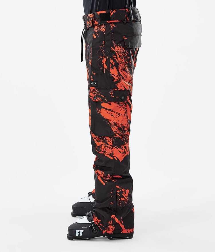 Dope Iconic Skibukse Herre Paint Orange, Bilde 2 av 6