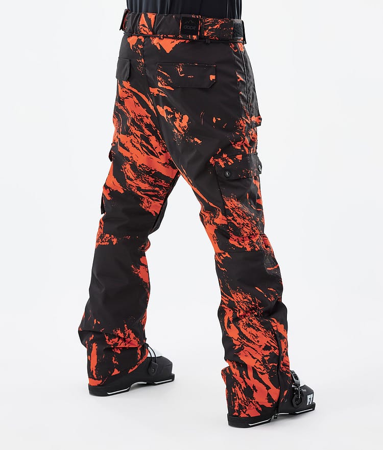 Dope Iconic Skibukse Herre Paint Orange, Bilde 3 av 6