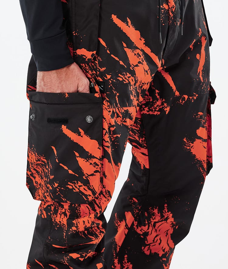 Dope Iconic Skibukse Herre Paint Orange, Bilde 5 av 6