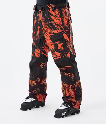 Dope Antek 22 Skibukse Herre Paint Orange