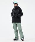 Dope Iconic W Snowboardbukse Dame Faded Green, Bilde 2 av 7