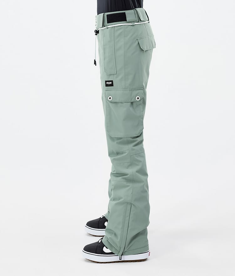 Dope Iconic W Snowboardbukse Dame Faded Green Renewed, Bilde 3 av 7