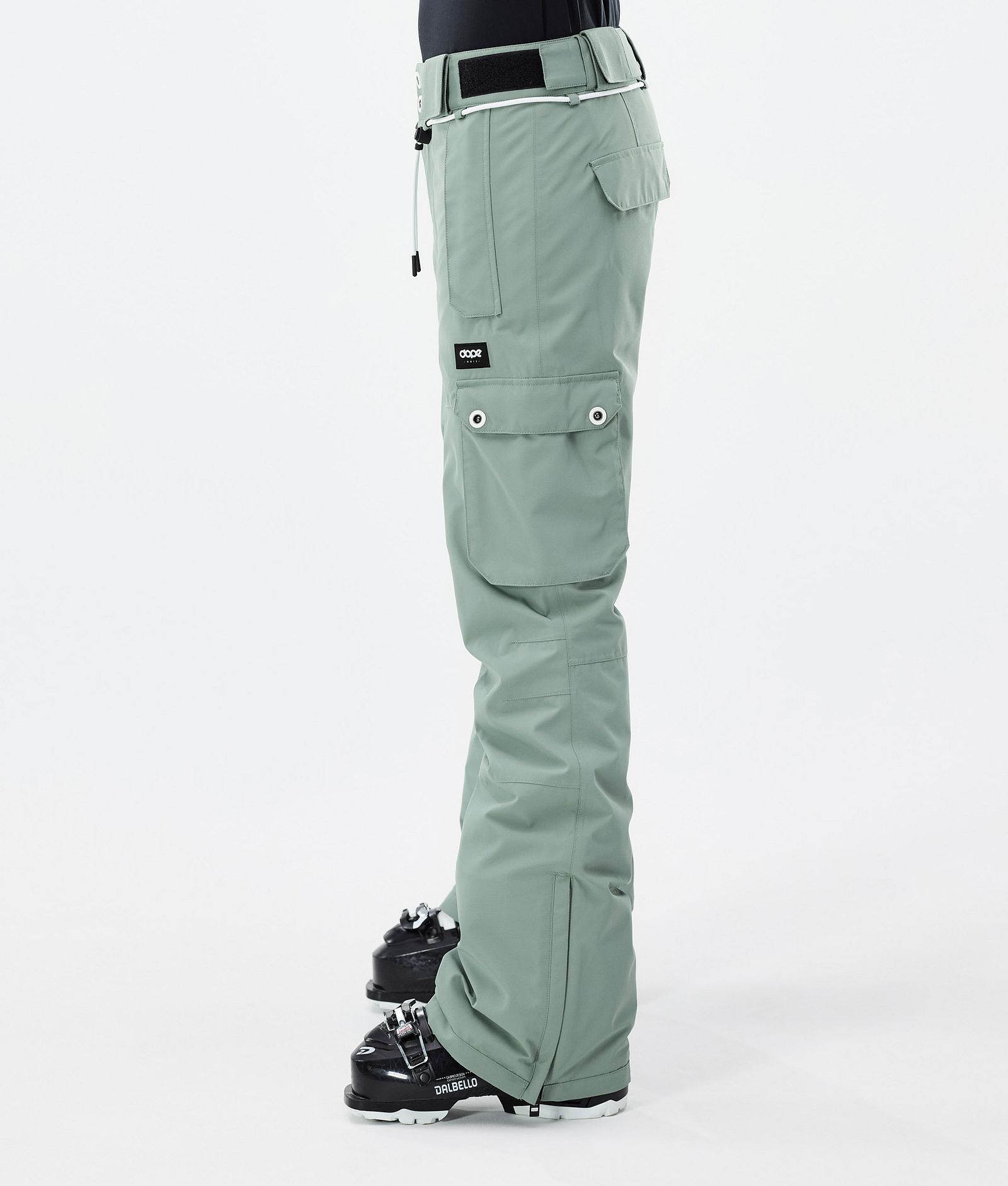 Dope Iconic W Skibukse Dame Faded Green, Bilde 3 av 7