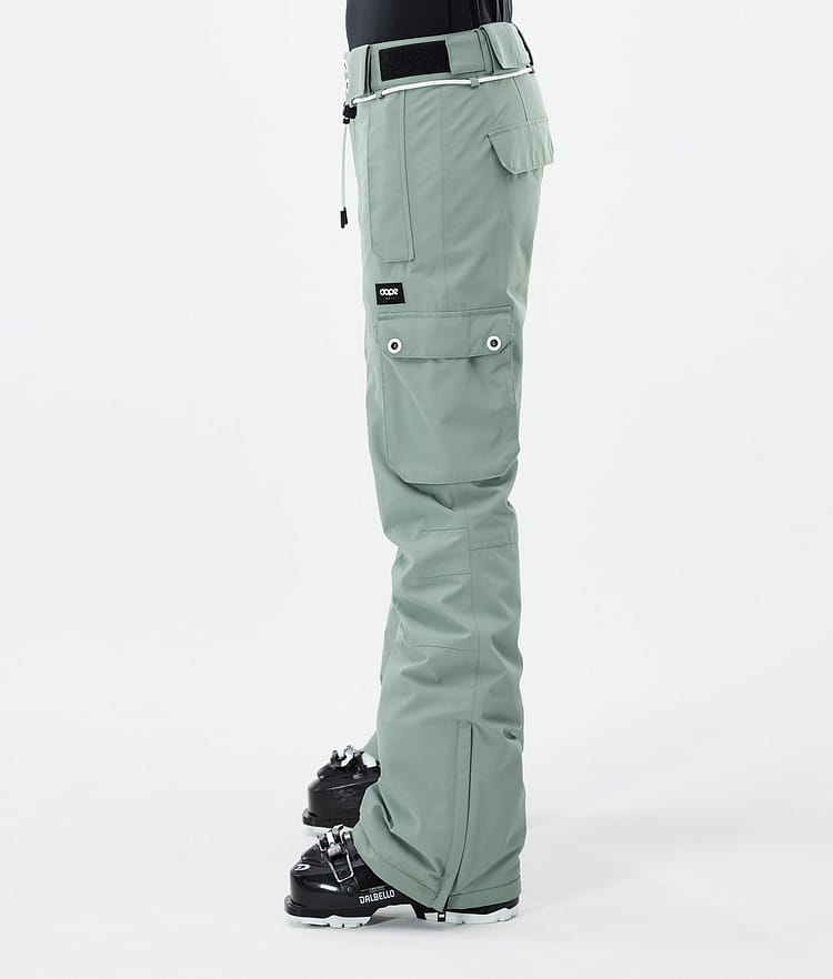 Dope Iconic W Skibukse Dame Faded Green, Bilde 3 av 7