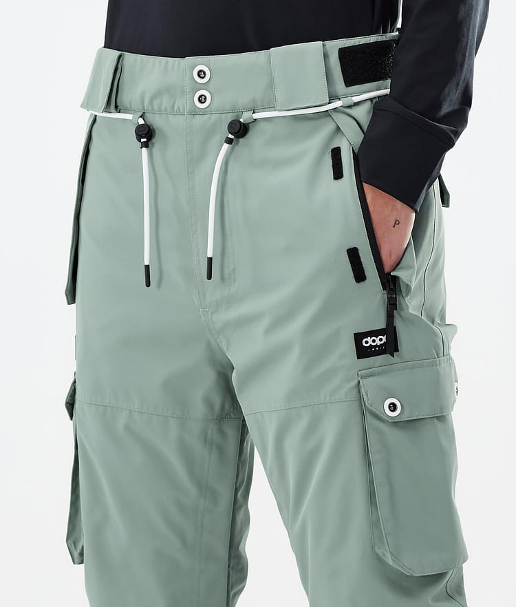 Dope Iconic W Snowboardbukse Dame Faded Green Renewed, Bilde 5 av 7