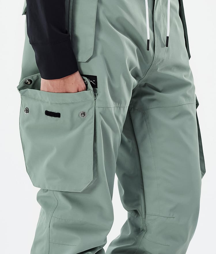 Dope Iconic W Snowboardbukse Dame Faded Green, Bilde 6 av 7