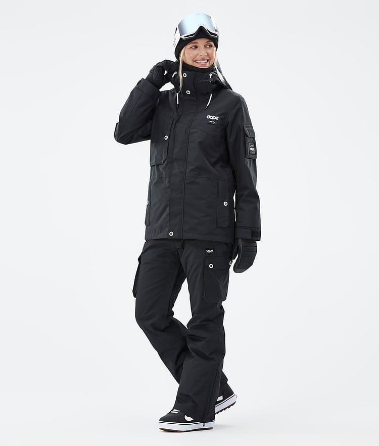 Dope Iconic W Snowboardbukse Dame Black Renewed, Bilde 2 av 7