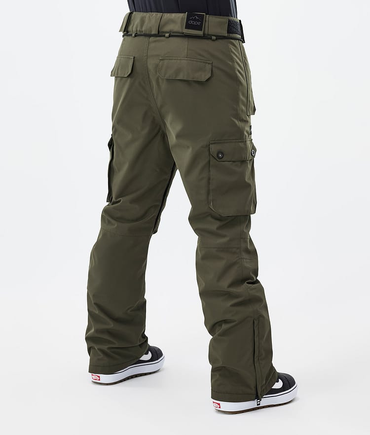 Dope Iconic W Snowboardbukse Dame Olive Green Renewed, Bilde 4 av 7