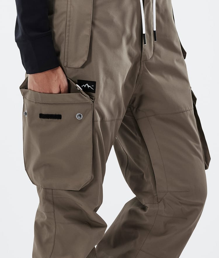 Dope Iconic W Snowboardbukse Dame Walnut, Bilde 5 av 6