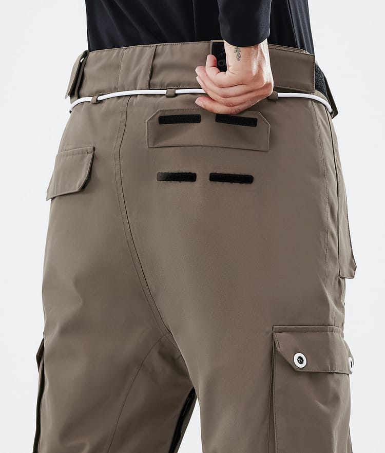 Dope Iconic W Snowboardbukse Dame Walnut, Bilde 6 av 6