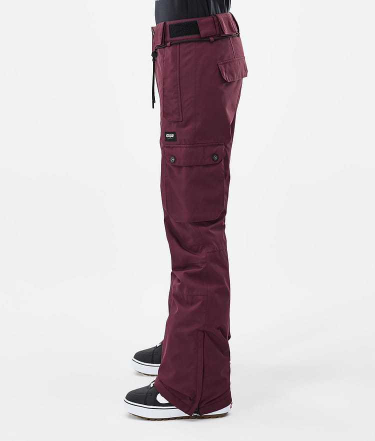 Dope Iconic W Snowboardbukse Dame Don Burgundy Renewed, Bilde 3 av 7