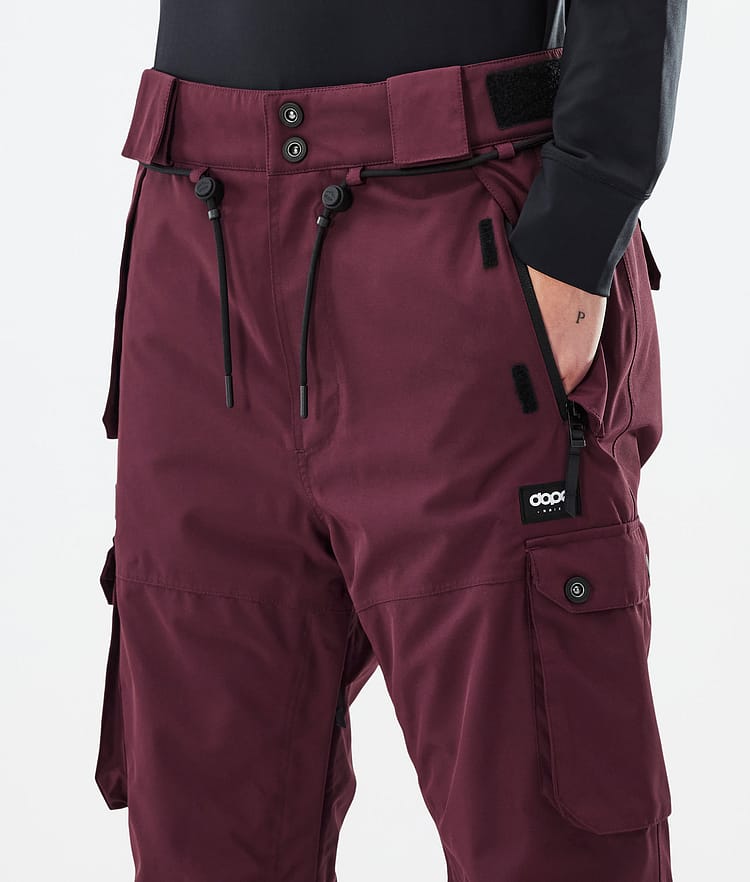 Dope Iconic W Snowboardbukse Dame Don Burgundy Renewed, Bilde 5 av 7