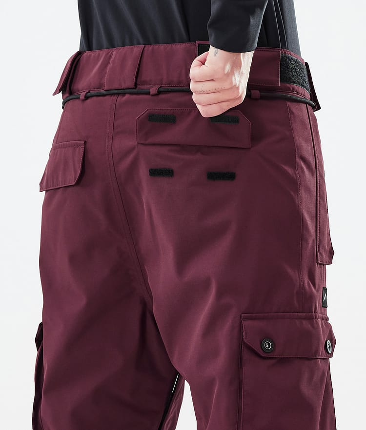 Dope Iconic W Snowboardbukse Dame Don Burgundy Renewed, Bilde 7 av 7